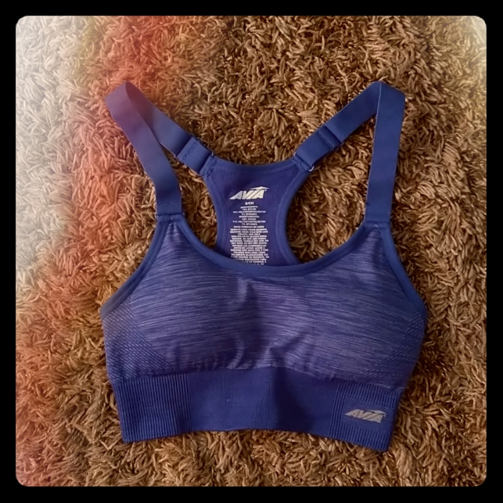 Avia NWOT Racer back Sports Bra